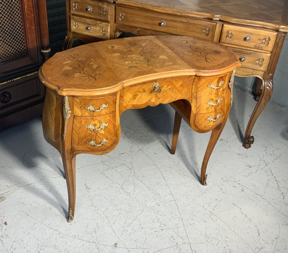 INLAID FRENCH LADIES DESK  View X