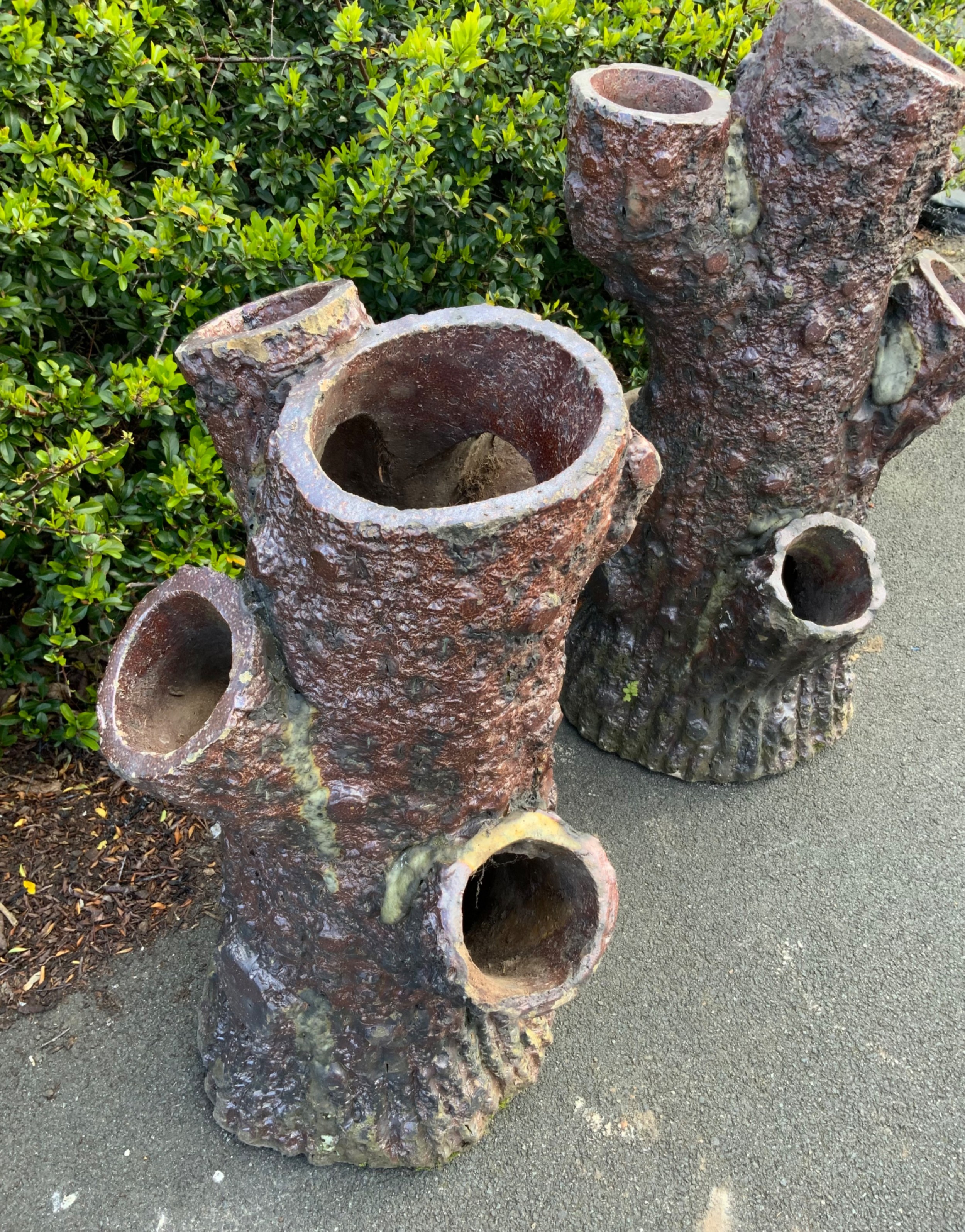 LARGE PAIR OF VICTORIAN STRAWBERRY PLANTERS  View XI