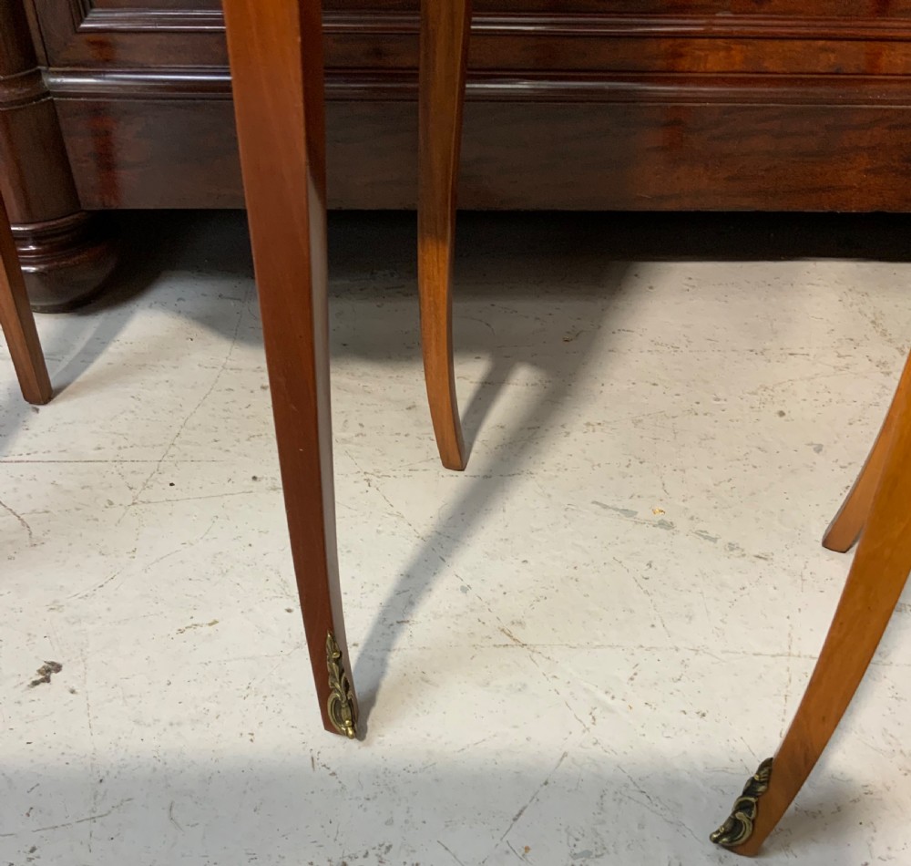 PAIR OF FRENCH MARQUETRY BEDSIDE CABINETS  View VII