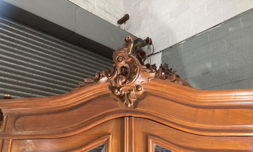 WALNUT FRENCH ARMOIRE  View II