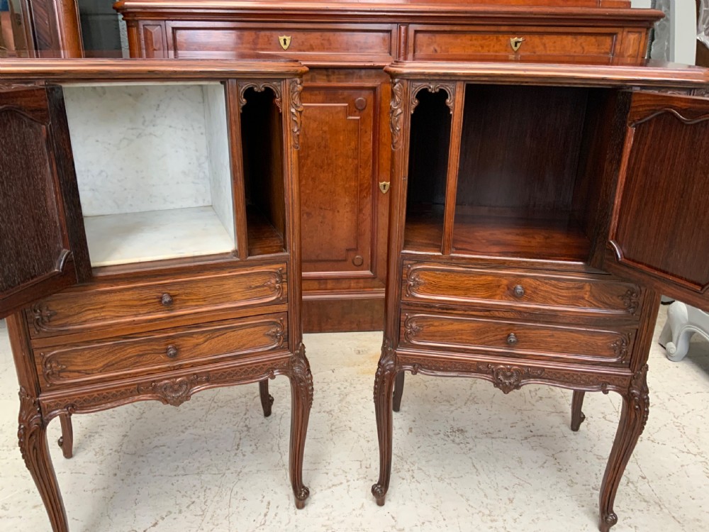 PAIR OF FRENCH ROSEWOOD CABINETS  View VI