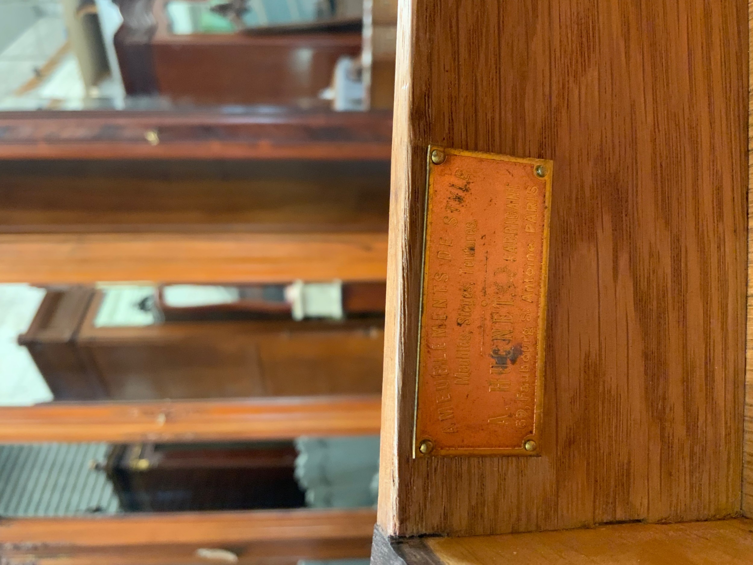 PAIR OF FRENCH ROSEWOOD CABINETS  View VIII