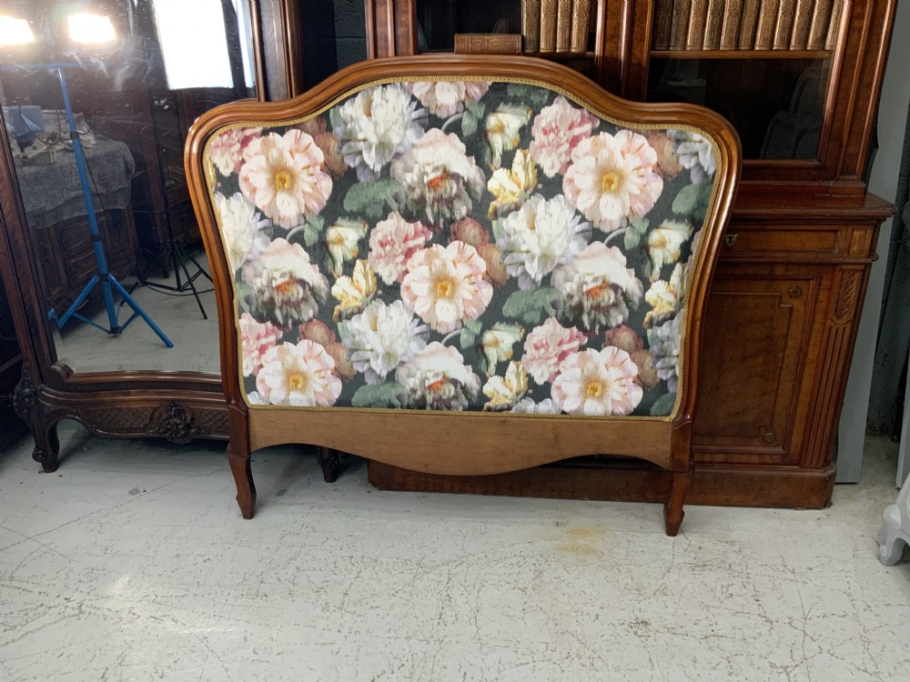 Upholstered french headboard 