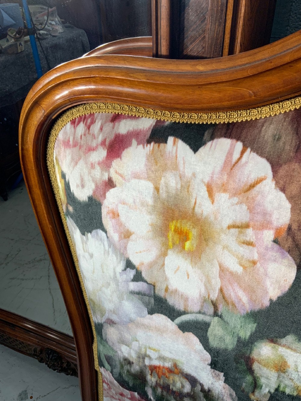 Upholstered french headboard  View IV