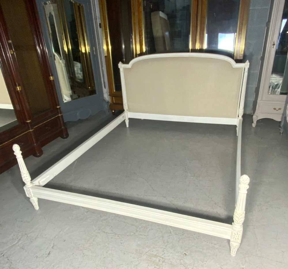 UPHOLSTERED FRENCH SUPER KING SIZE FRENCH BED 