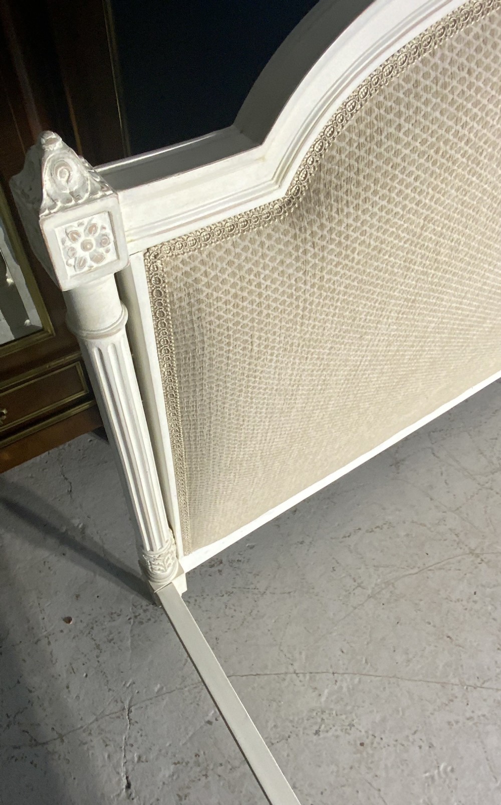 UPHOLSTERED FRENCH SUPER KING SIZE FRENCH BED  View III