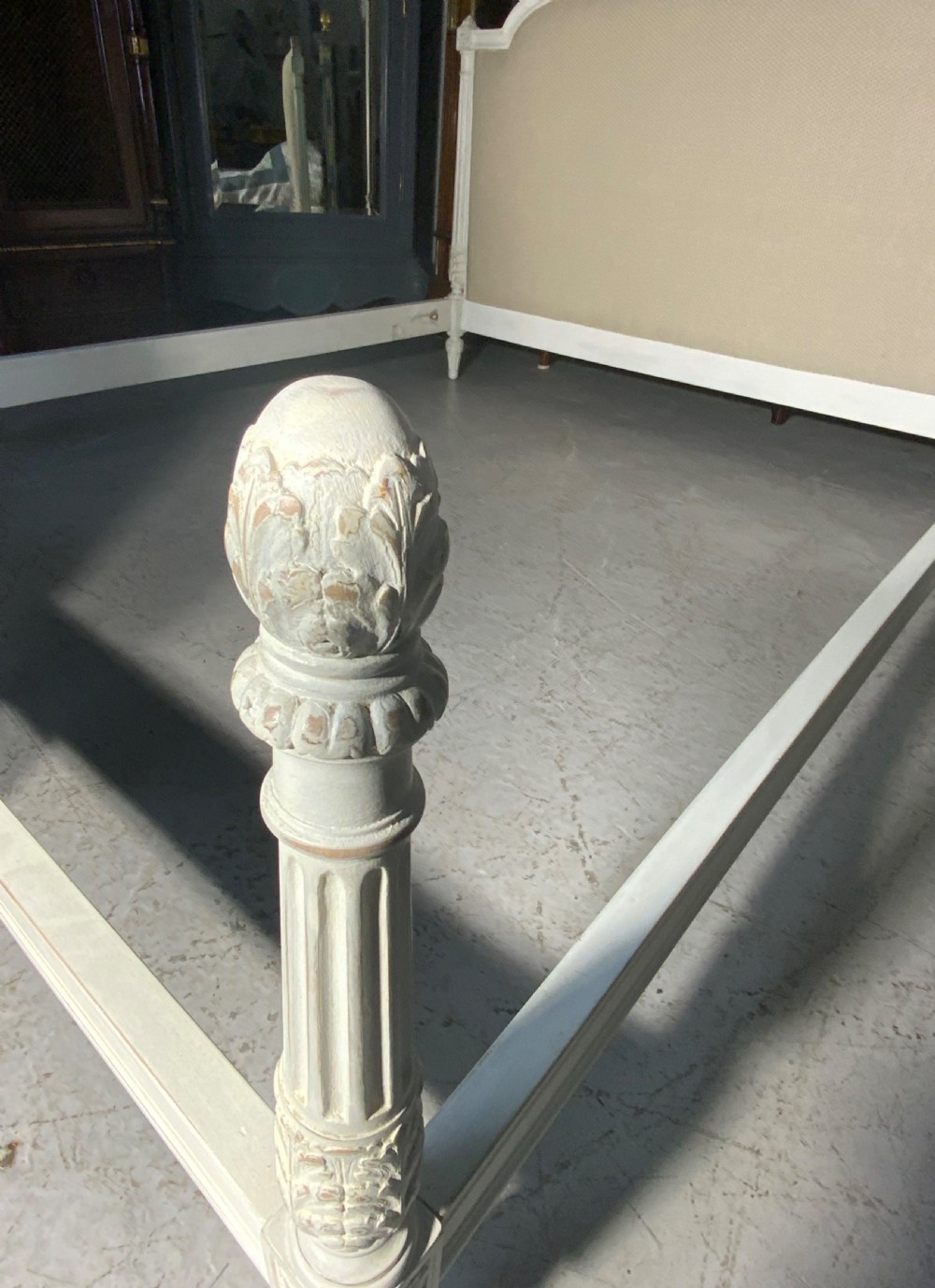 UPHOLSTERED FRENCH SUPER KING SIZE FRENCH BED  View VIII