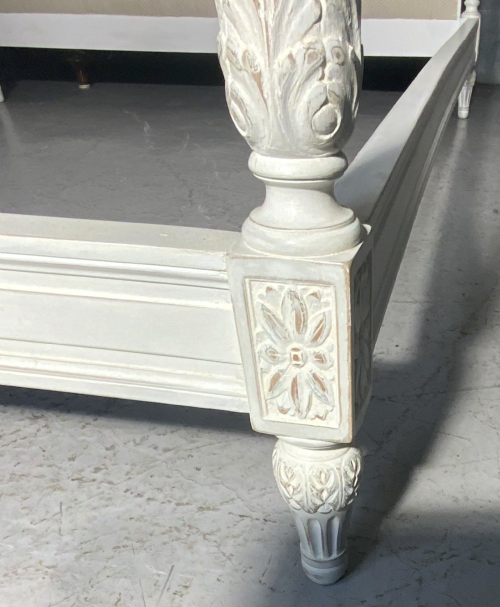 UPHOLSTERED FRENCH SUPER KING SIZE FRENCH BED  View IX