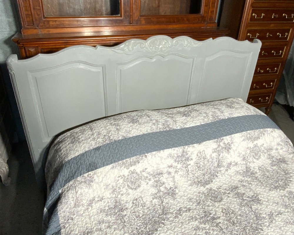 PAINTED FRENCH DOUBLE BED  View IV