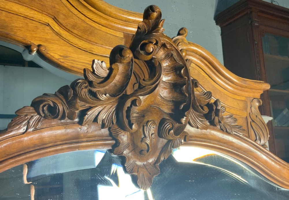 LOVELY FRENCH WALNUT DRESSING TABLE WITH MARBLE TOP  View VII