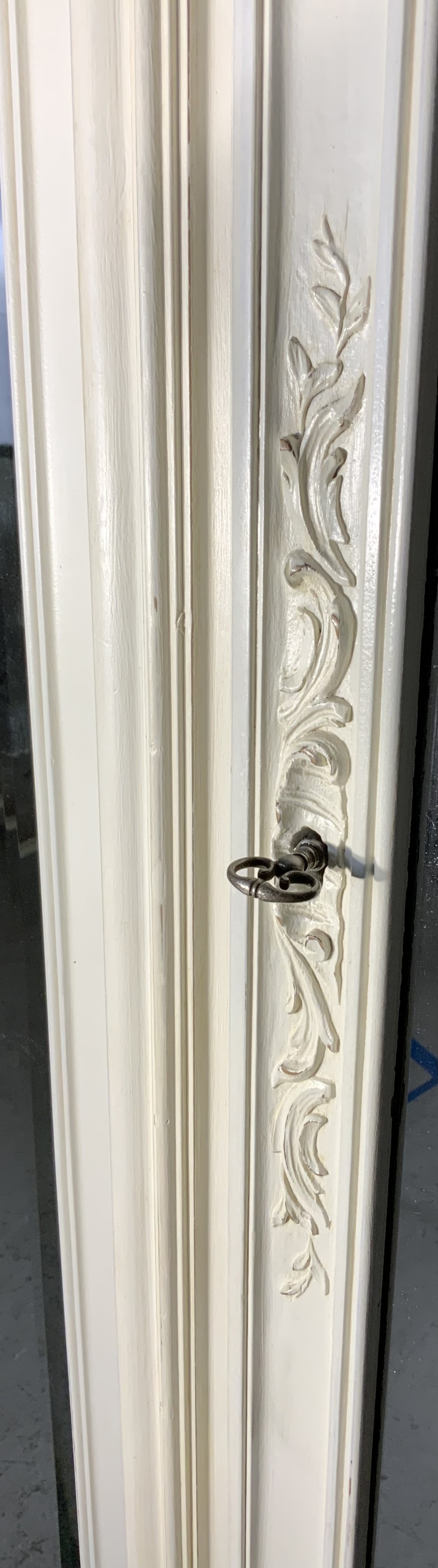 STUNNING OVERSIZED CARVED TRIPLE ARMOIRE  View VII