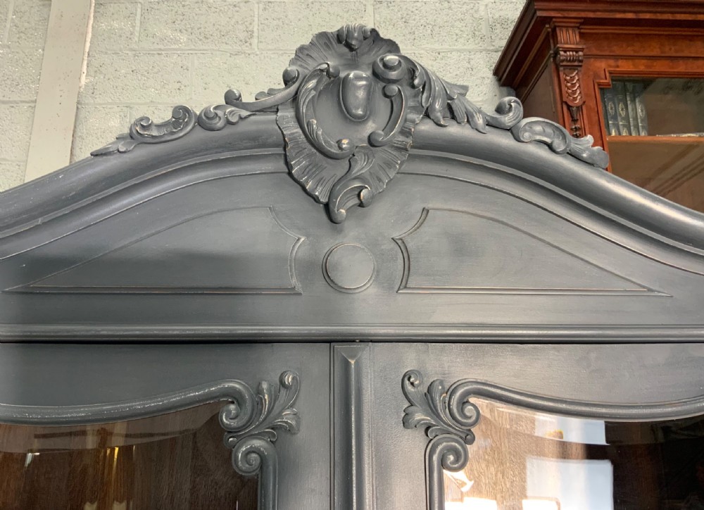PAIR OF PAINTED FRENCH BUFFET DES CORPS  View IV