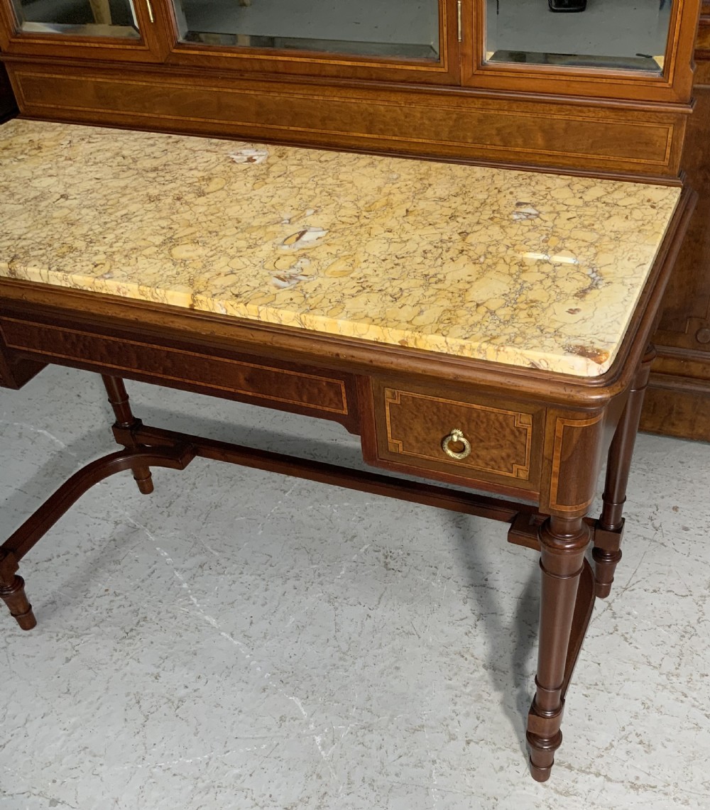 MARBLE TOPPED FRENCH DRESSING TABLE  View VIII
