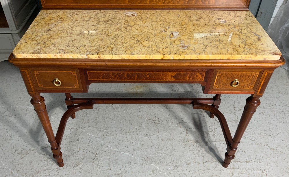 MARBLE TOPPED FRENCH DRESSING TABLE  View IX