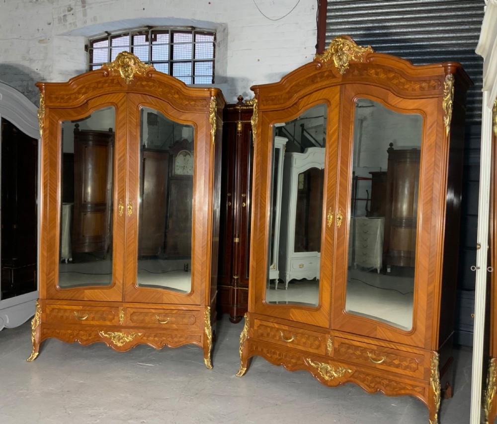 STUNNING PAIR OF FRENCH ARMOIRES View II