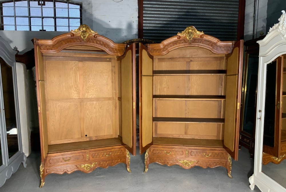 STUNNING PAIR OF FRENCH ARMOIRES View XI