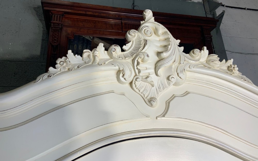 PAINTED FRENCH SINGLE DOOR ARMOIRE  View III
