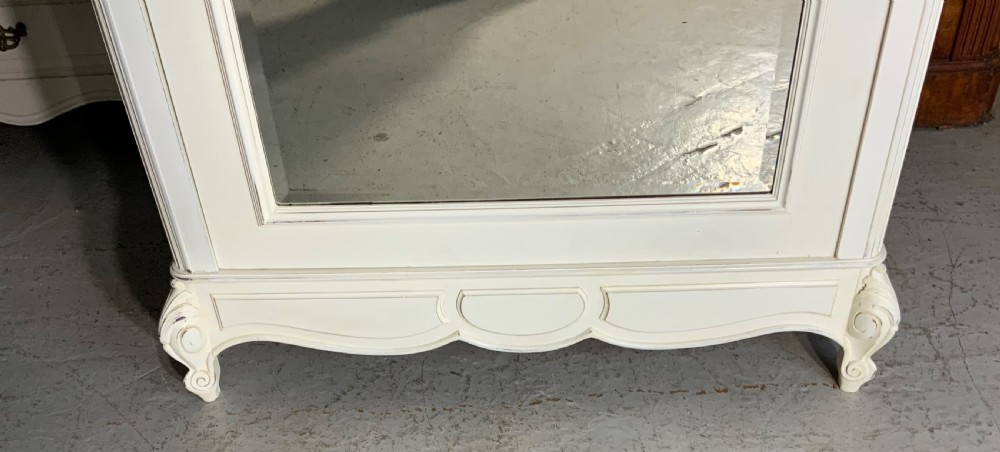PAINTED FRENCH SINGLE DOOR ARMOIRE  View IV