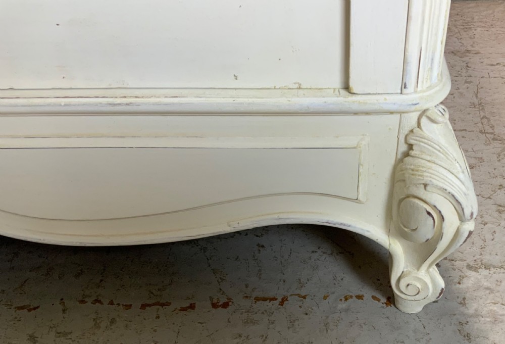 PAINTED FRENCH SINGLE DOOR ARMOIRE  View VII