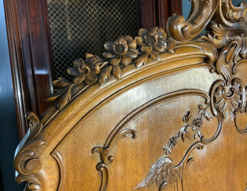 OUTSTANDING FRENCH CARVED OAK BEDROOM SUITE  View XVII
