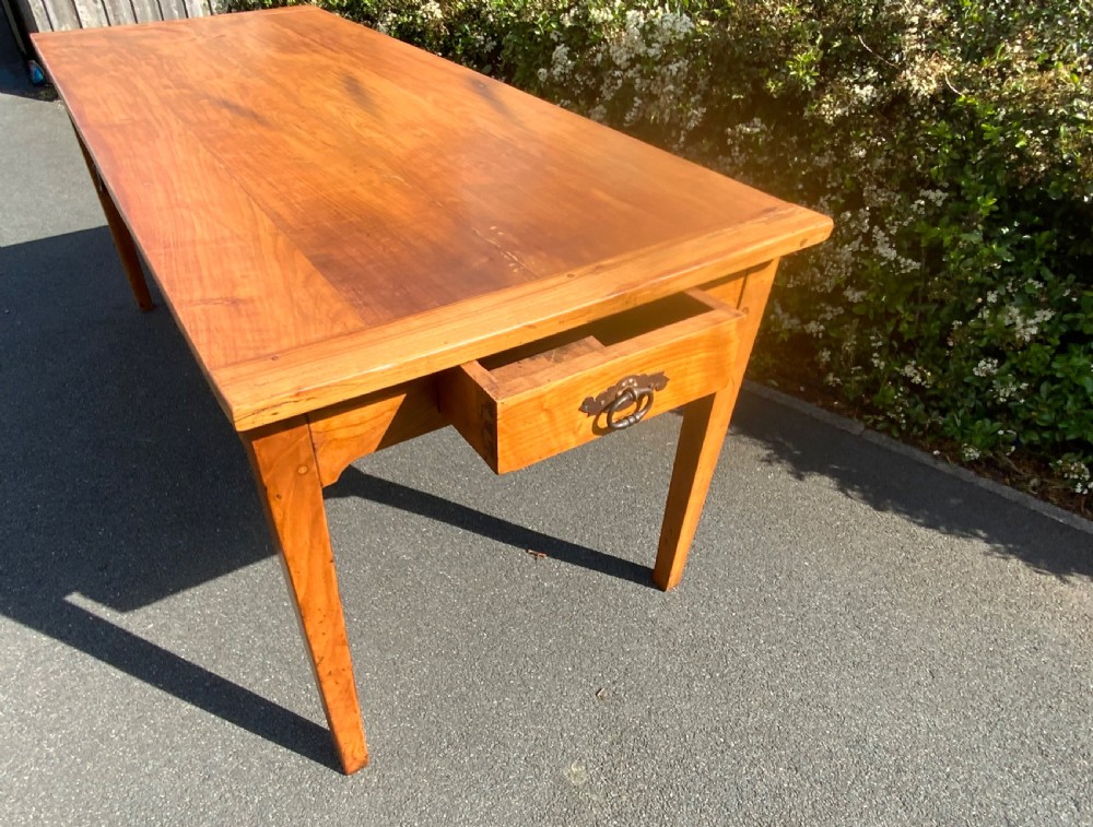 CHERRYWOOD FRENCH FARMHOUSE DINING TABLE  View X