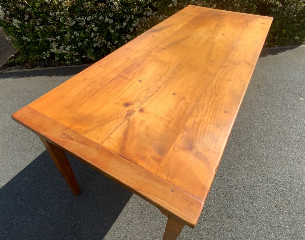 CHERRYWOOD FRENCH FARMHOUSE DINING TABLE  View XII