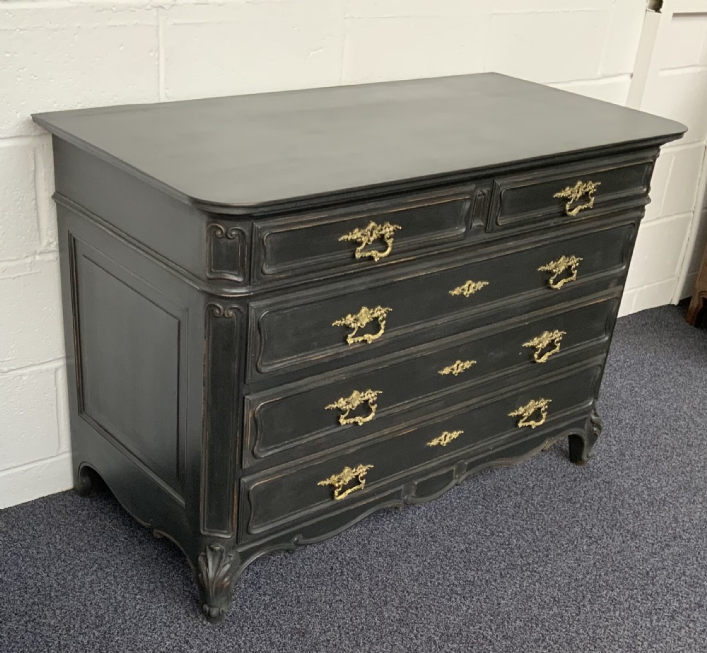 PAINTED FRENCH CHEST OF DRAWERS  View III