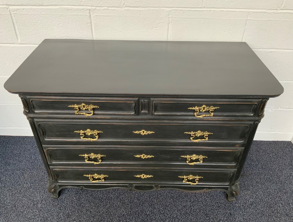 PAINTED FRENCH CHEST OF DRAWERS  View IV