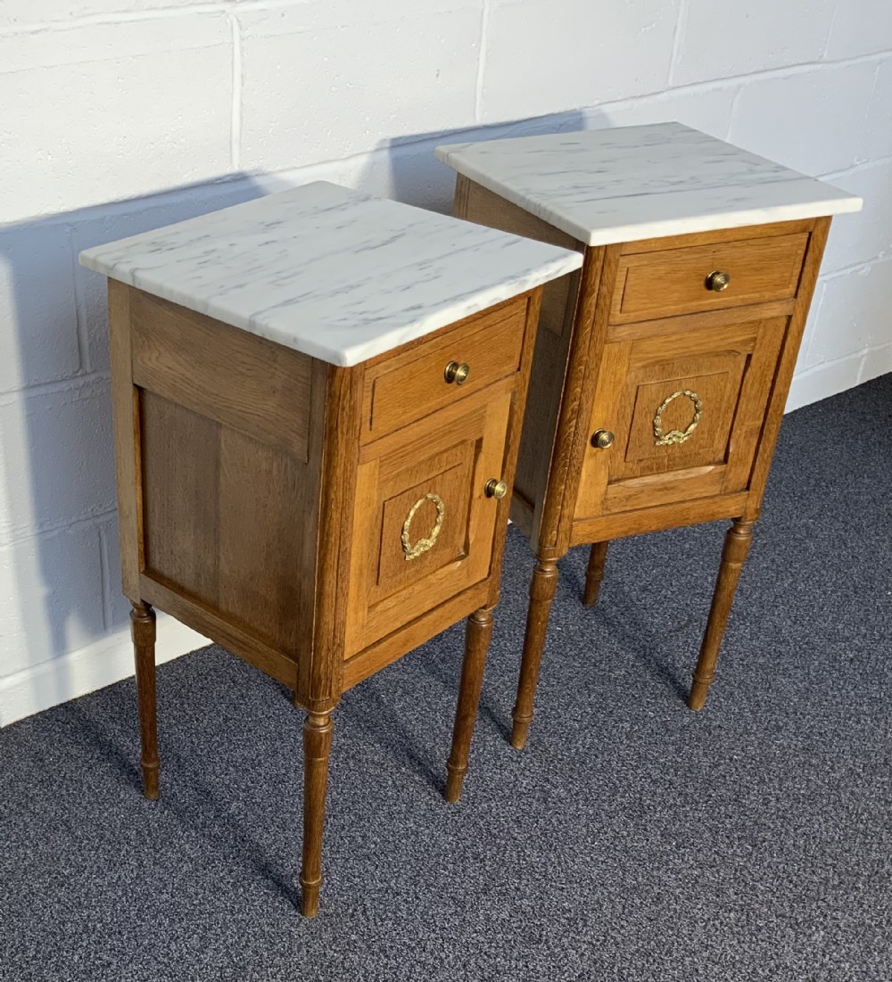PAIR OF FRENCH BEDSIDE CABINETS  View IV