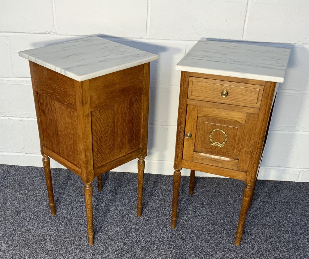 PAIR OF FRENCH BEDSIDE CABINETS  View VI