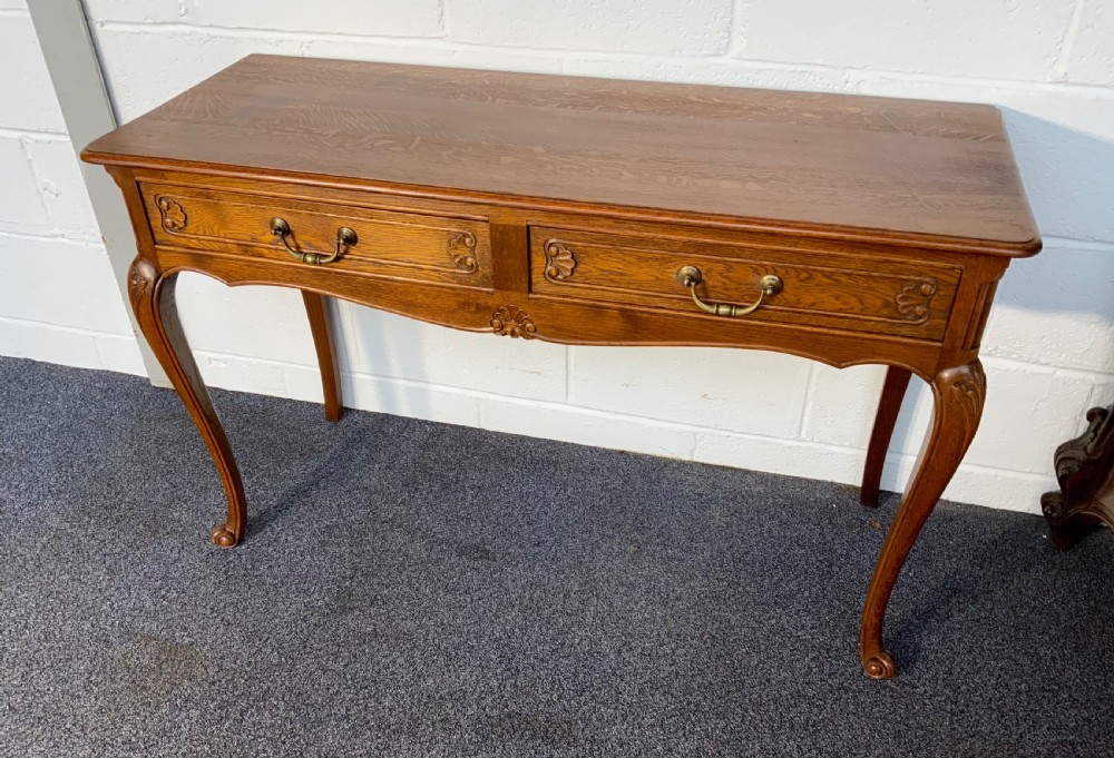 FRENCH OAK CONSOLE TABLE View III