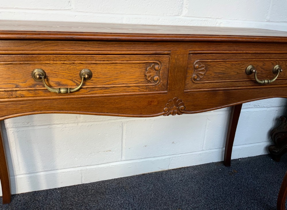 FRENCH OAK CONSOLE TABLE View IV