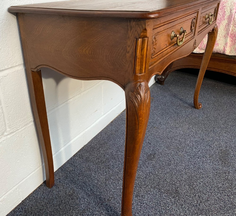 FRENCH OAK CONSOLE TABLE View VII
