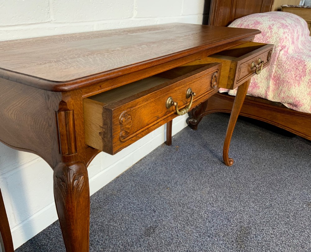 FRENCH OAK CONSOLE TABLE View IX