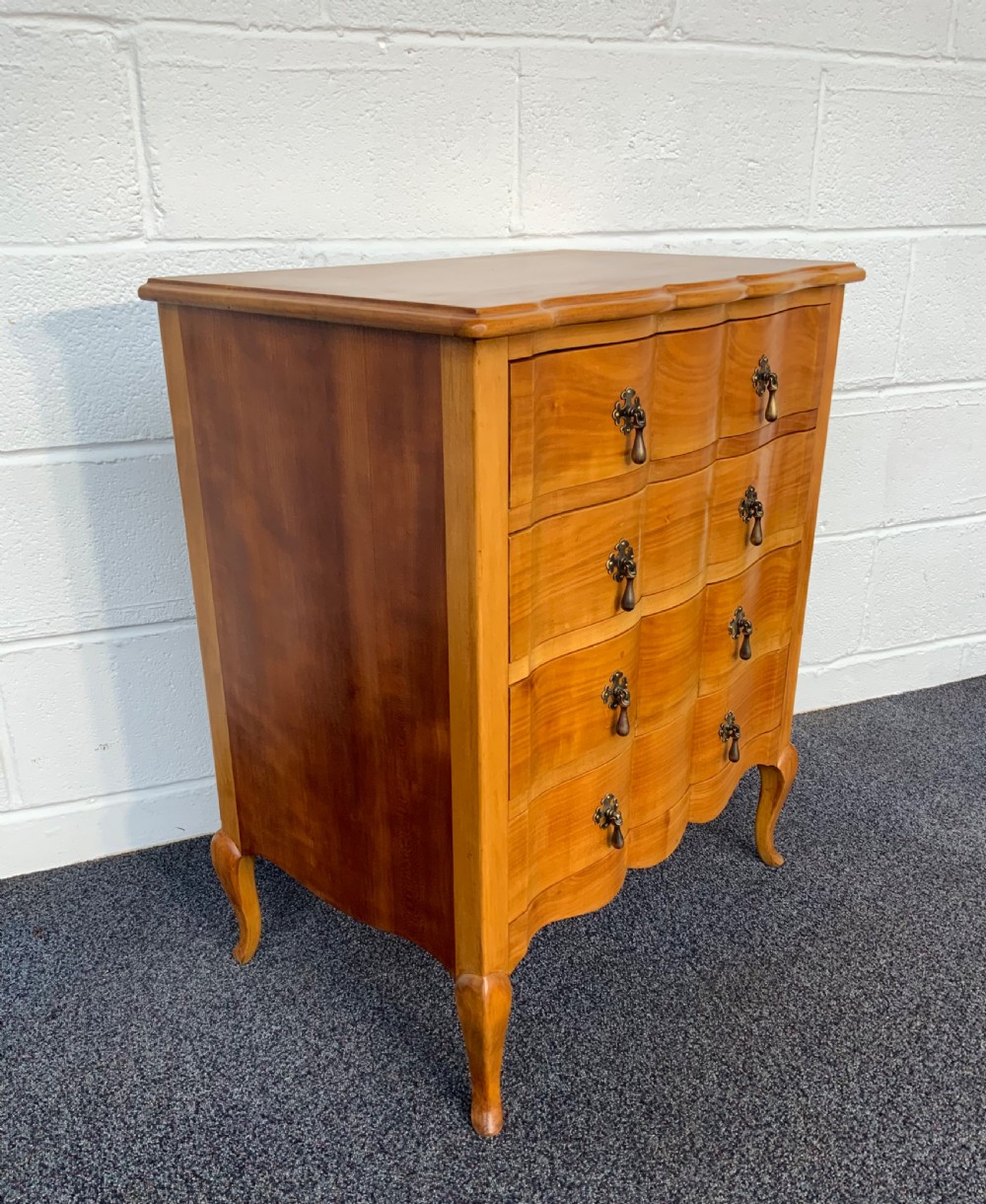 CHERRYWOOD FRENCH CHEST OF DRAWERS  View III