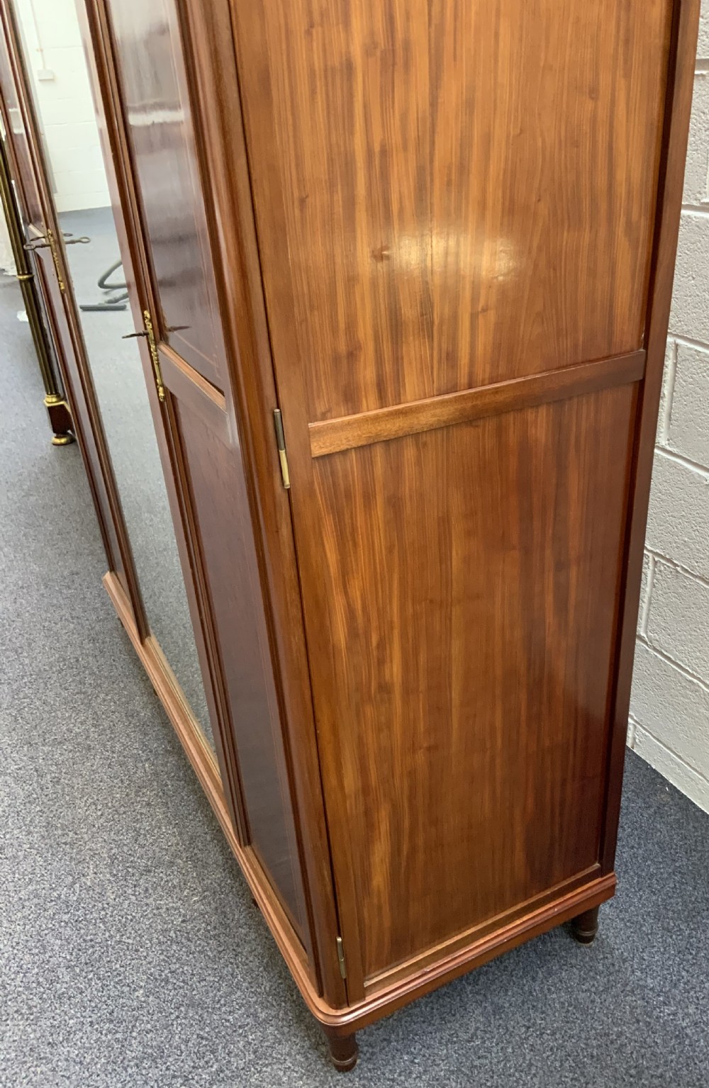 MAHOGANY INLAND TRIPLE FRENCH ARMOIRE  View VI