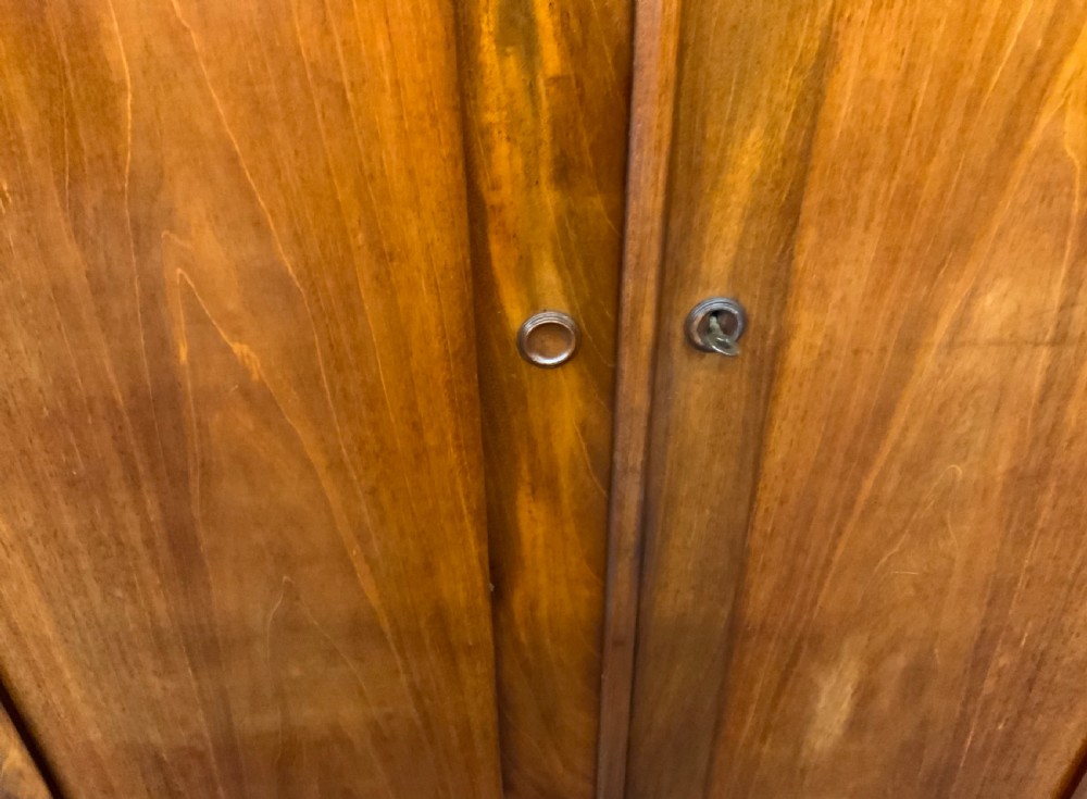 FRENCH MAHOGANY ARMOIRE  View VI
