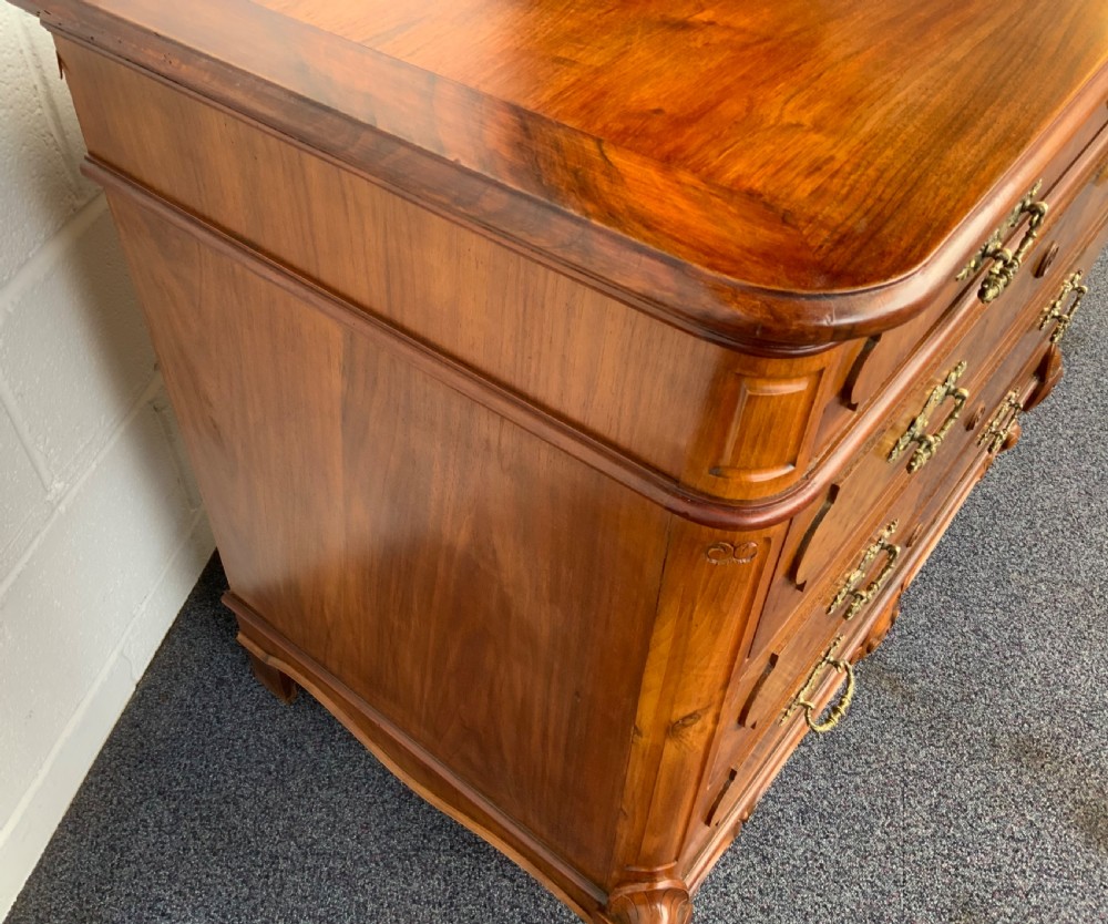 BURR WALNUT FRENCH CHEST OF DRAWERS  View VIII