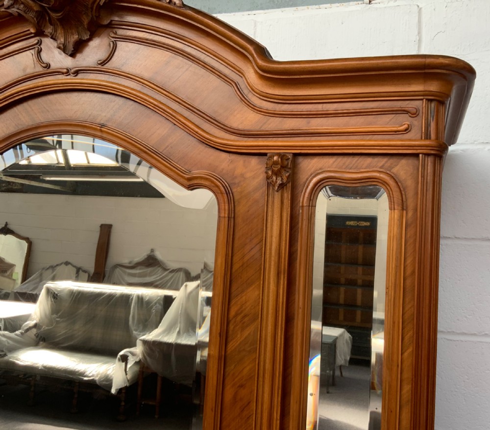 WALNUT FRENCH ARMOIRE  View II