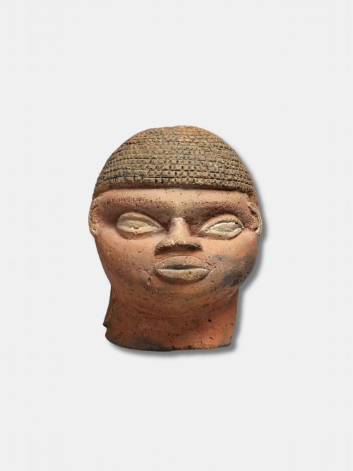 C 1880 RARE CARVED WOOD EDO BINI PEOPLE ARTICULATED LAY FIGURE NIGERIAN - ADDITIONAL PHOTO 6