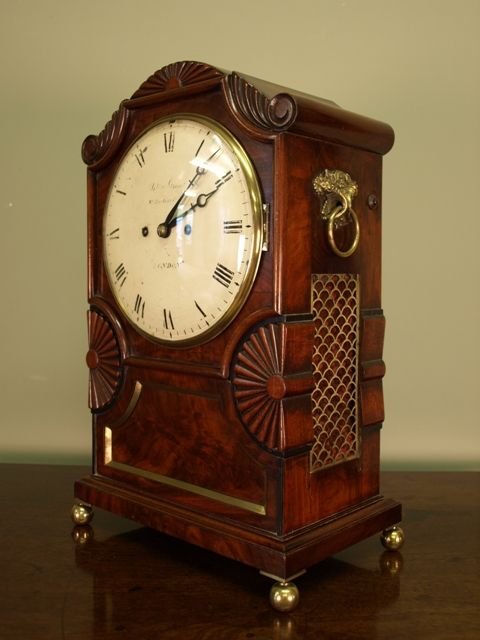 A Regency Mahogany and Brass