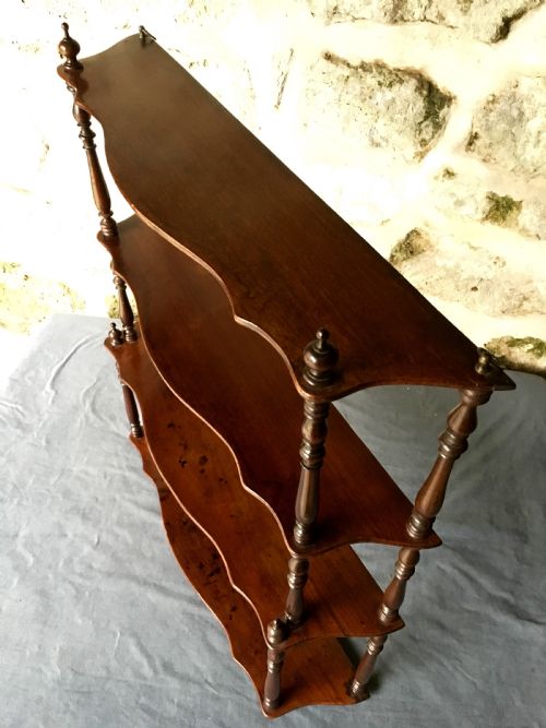 STUNNING SET OF SERPENTINEFRONTED WALL SHELVES - ADDITIONAL PHOTO 13