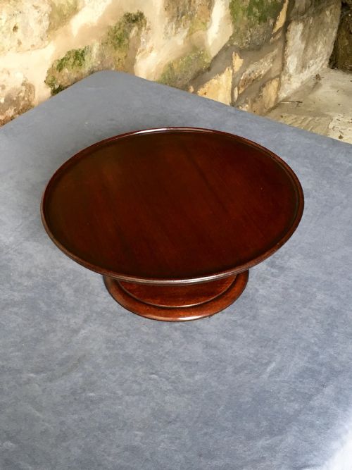 HIGH QUALITY C19TH LAZY SUSAN TABLE TOP STAND - ADDITIONAL PHOTO 1