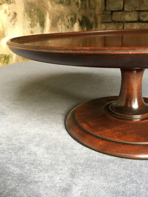 HIGH QUALITY C19TH LAZY SUSAN TABLE TOP STAND - ADDITIONAL PHOTO 8