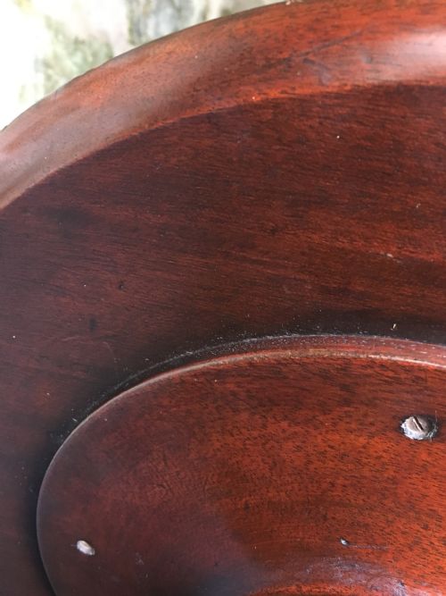 HIGH QUALITY C19TH LAZY SUSAN TABLE TOP STAND - ADDITIONAL PHOTO 12