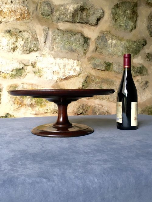 HIGH QUALITY C19TH LAZY SUSAN TABLE TOP STAND - ADDITIONAL PHOTO 16