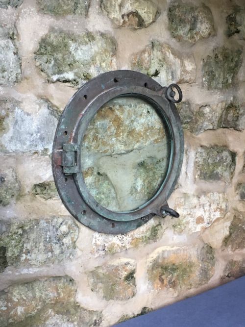 LARGE SHIP'S PORTHOLE - ADDITIONAL PHOTO 4