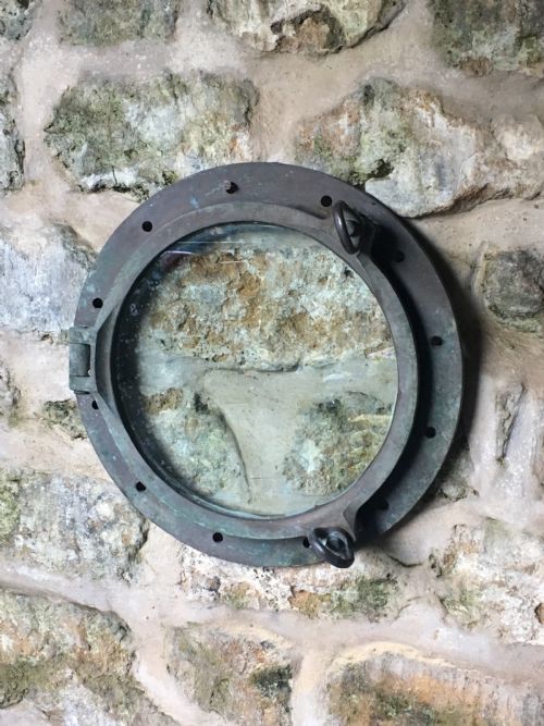 LARGE SHIP'S PORTHOLE - ADDITIONAL PHOTO 6