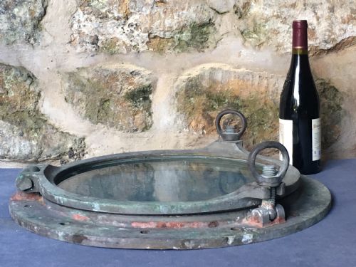 LARGE SHIP'S PORTHOLE - ADDITIONAL PHOTO 19