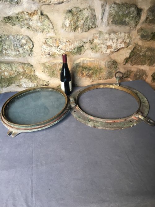 LARGE SHIP'S PORTHOLE - ADDITIONAL PHOTO 21